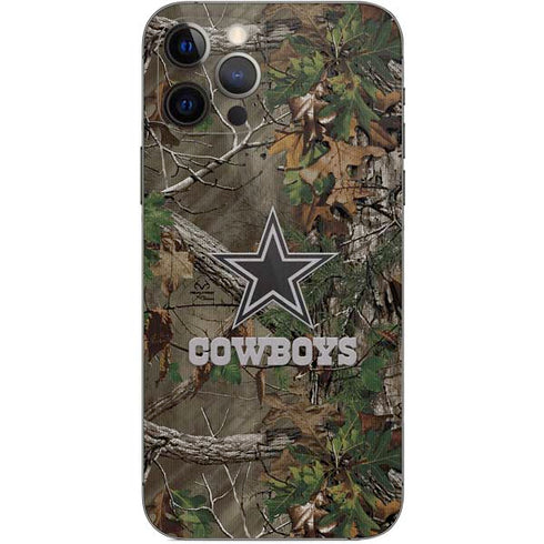 NFL Dallas Cowboys Realtree Xtra Green Camo iPhone 12 Pro Skin